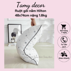 Ruột gối nằm 48*74cm TamyDecor nặng 1.8kg nằm êm ái không xẹp