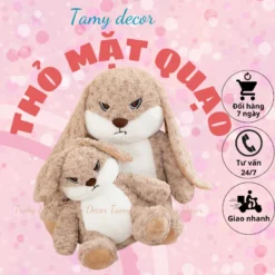 Gấu bông thỏ mặt quạo tai dài thỏ tức giận Tamy Decor » TamyDecor - Chăn ga gối đệm 17 » TamyDecor - Chăn ga gối đệm