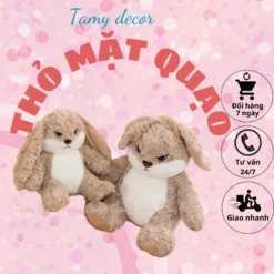 Gấu bông thỏ mặt quạo tai dài thỏ tức giận Tamy Decor » TamyDecor - Chăn ga gối đệm 22 » TamyDecor - Chăn ga gối đệm