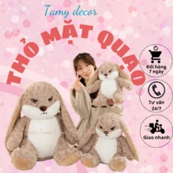 Gấu bông thỏ mặt quạo tai dài thỏ tức giận Tamy Decor » TamyDecor - Chăn ga gối đệm 23 » TamyDecor - Chăn ga gối đệm