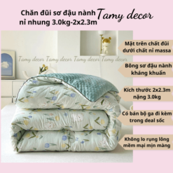 Chăn đông đũi sơ đậu nành nặng 3kg TamyDecor » TamyDecor - Chăn ga gối đệm 262 » TamyDecor - Chăn ga gối đệm