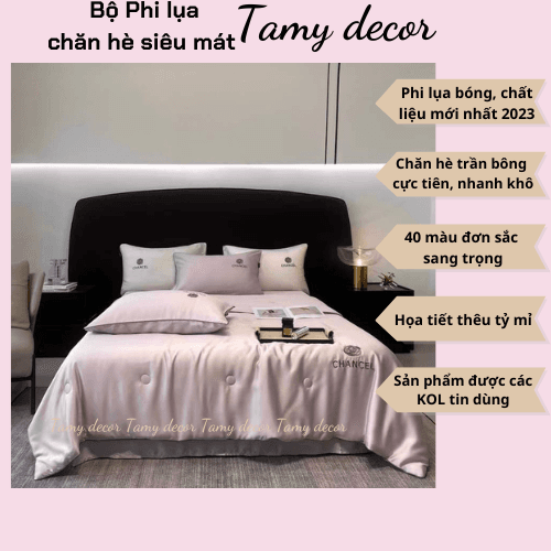 Bộ chăn ga phi lụa trơn nhà TamyDecor sang trọng 40 màu nhập khẩu » TamyDecor - Chăn ga gối đệm Bộ chăn ga phi lụa trơn nhà TamyDecor sang trọng 40 màu nhập khẩu - Ảnh 32