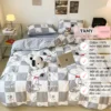Bộ Chăn Ga Gối Cotton 100% Hình Con Vật TamyDecor