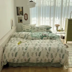 Bộ Chăn Ga Gối Cotton 100% Hình Hoa Lá TamyDecor » TamyDecor - Chăn ga gối đệm ct100hoa15 » TamyDecor - Chăn ga gối đệm