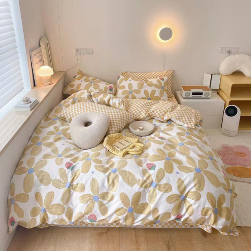 Bộ Chăn Ga Gối Cotton 100% Hình Hoa Lá TamyDecor » TamyDecor - Chăn ga gối đệm Bộ Chăn Ga Gối Cotton 100% Hình Hoa Lá TamyDecor - Ảnh 9