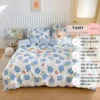 Bộ Chăn Ga Gối Cotton 100% Hình Hoa Lá TamyDecor