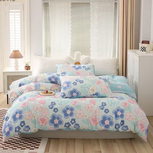 Bộ Chăn Ga Gối Cotton 100% Hình Hoa Lá TamyDecor » TamyDecor - Chăn ga gối đệm Bộ Chăn Ga Gối Cotton 100% Hình Hoa Lá TamyDecor - Ảnh 8