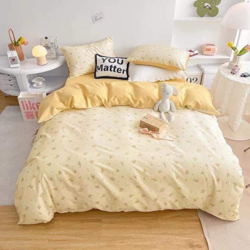 Bộ Chăn Ga Gối Cotton 100% Hình Hoa Lá TamyDecor » TamyDecor - Chăn ga gối đệm Bộ Chăn Ga Gối Cotton 100% Hình Hoa Lá TamyDecor - Ảnh 7