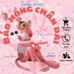Gấu Bông Báo Hồng Pink Panther Chân Dài Tamy Decor » TamyDecor - Chăn ga gối đệm gaubong 22 » TamyDecor - Chăn ga gối đệm