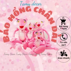 Gấu Bông Báo Hồng Pink Panther Chân Dài Tamy Decor » TamyDecor - Chăn ga gối đệm gaubong 23 » TamyDecor - Chăn ga gối đệm