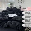 Bộ ga gối Cotton TC màu trơn - notag nhà Tamy decor