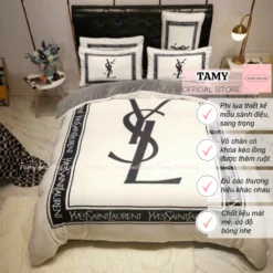 Bộ phi lụa thương hiệu vỏ chăn TamyDecor