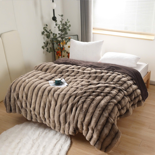 Chăn hồ ly siêu cấp nặng 2.8kg Tamy Decor size 2*2.3m » TamyDecor - Chăn ga gối đệm Chăn hồ ly siêu cấp nặng 2.8kg Tamy Decor size 2*2.3m - Ảnh 8