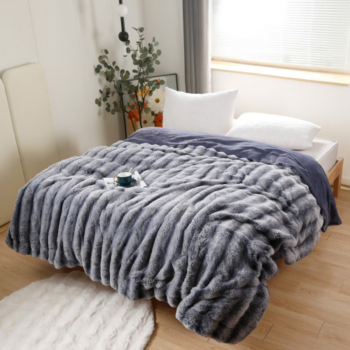 Chăn hồ ly siêu cấp nặng 2.8kg Tamy Decor size 2*2.3m » TamyDecor - Chăn ga gối đệm Chăn hồ ly siêu cấp nặng 2.8kg Tamy Decor size 2*2.3m - Ảnh 4