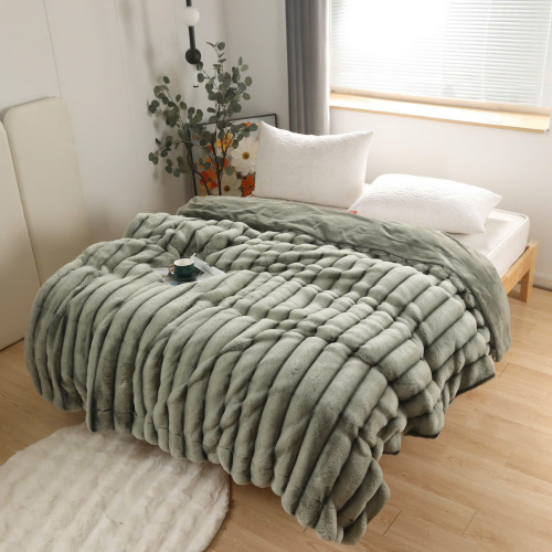 Chăn hồ ly siêu cấp nặng 2.8kg Tamy Decor size 2*2.3m » TamyDecor - Chăn ga gối đệm Chăn hồ ly siêu cấp nặng 2.8kg Tamy Decor size 2*2.3m - Ảnh 2