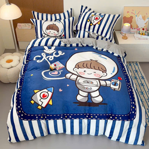 Set chăn ga nỉ tuyết hoạt hình Tamy Decor » TamyDecor - Chăn ga gối đệm Set chăn ga nỉ tuyết hoạt hình Tamy Decor - Ảnh 7