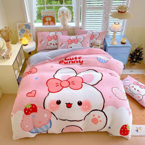 Set chăn ga nỉ tuyết hoạt hình Tamy Decor » TamyDecor - Chăn ga gối đệm Set chăn ga nỉ tuyết hoạt hình Tamy Decor - Ảnh 13