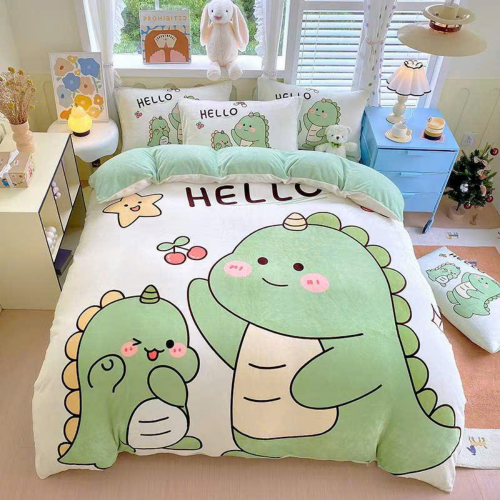 Set chăn ga nỉ tuyết hoạt hình Tamy Decor » TamyDecor - Chăn ga gối đệm Set chăn ga nỉ tuyết hoạt hình Tamy Decor - Ảnh 4