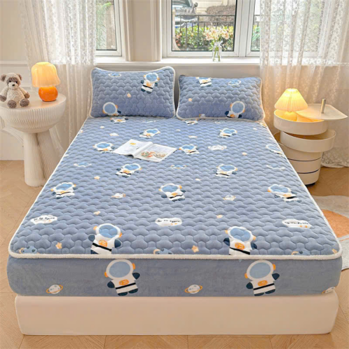 Bộ ga gối nỉ trần bông 3 món Tamy Decor » TamyDecor - Chăn ga gối đệm Bộ ga gối nỉ trần bông 3 món Tamy Decor - Ảnh 3