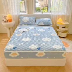 Bộ ga gối nỉ trần bông 3 món Tamy Decor » TamyDecor - Chăn ga gối đệm ntb15 » TamyDecor - Chăn ga gối đệm