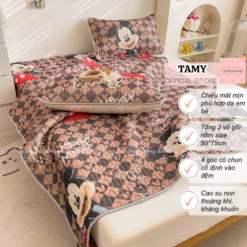 Chiếu điều hòa cao su non Tamy Decor chất vải thun loại A